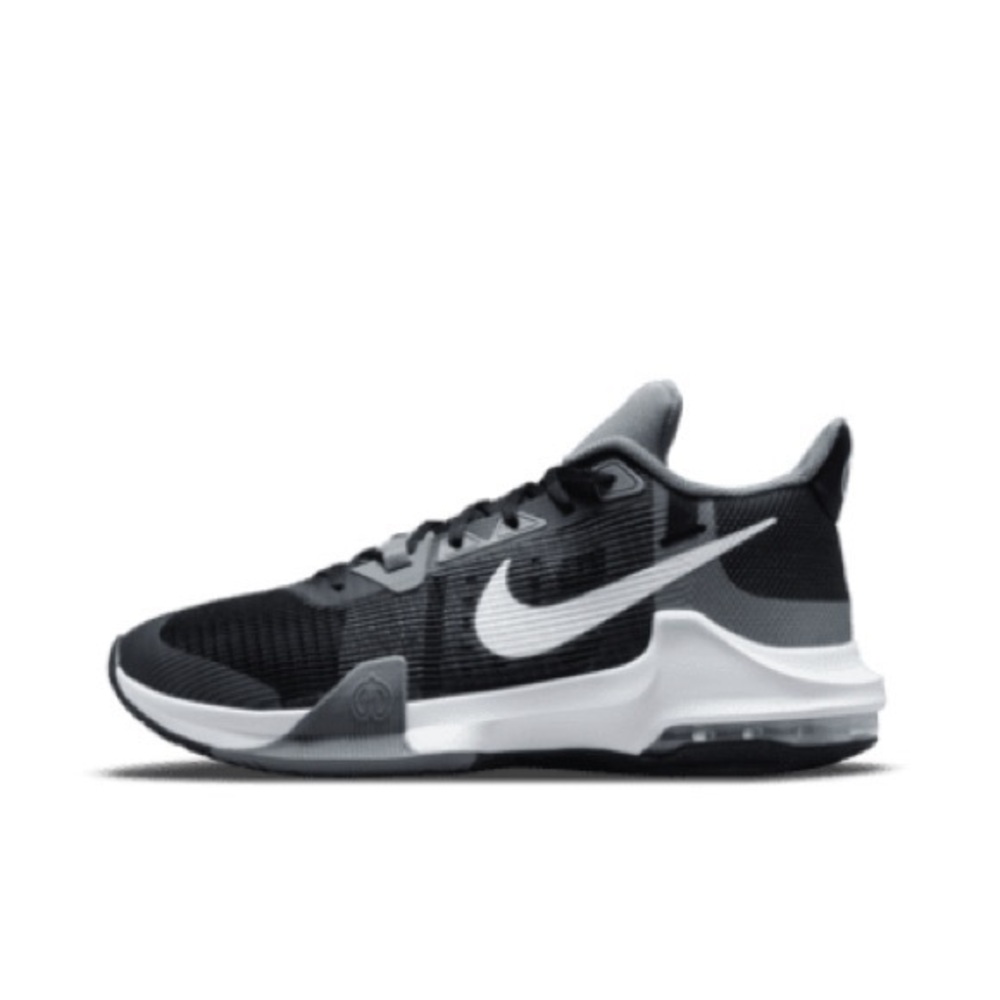 Nike Black/ Cool Grey / White Impact 3 Sneakers Size 10.5